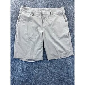 Nike Golf Dri-Fit Shorts Mens‎ 34 Flat Front Standard Fit  10" Inseam Chino Tan